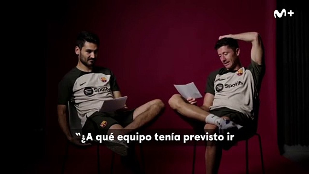 Gundogan vacila a Lewandowski