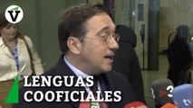 Albares vuelve a defender el uso de catalán en la UE ante los ministros europeos