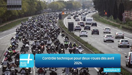 Contrôle technique pour deux-roues dès avril 2024.