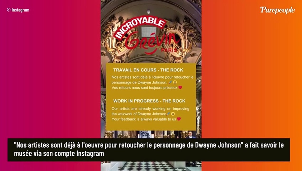 PHOTOS Dwayne Johnson, sa statue de cire ratée : le musée Grévin a réagi