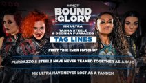 MK Ultra vs Deonna Purrazzo and Tasha Steelz )FULL MATCH) Main Event Mondays Free Special