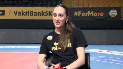 SPOR Ayça Aykaç: VakıfBank dünyanın en iyi kulübü