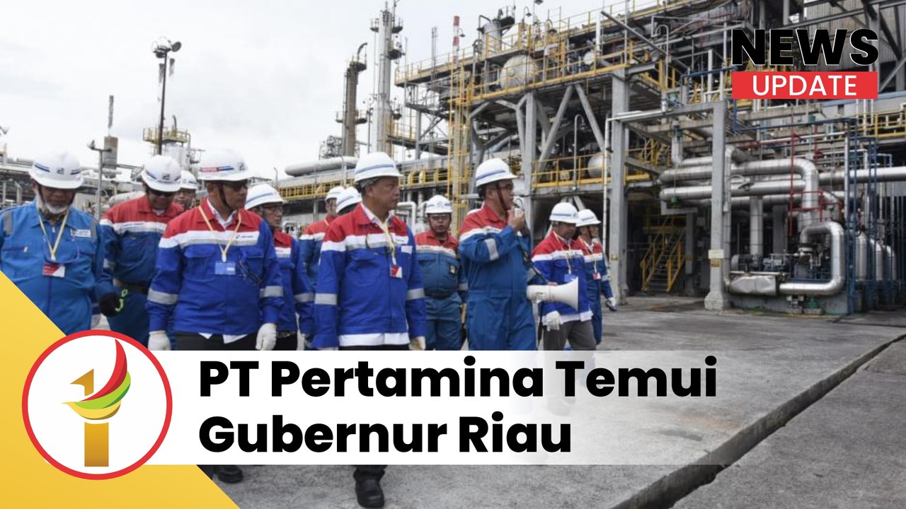 Syamsuar menerima kunjungan Pihak PT Pertamina Refinery Unit II Dumai