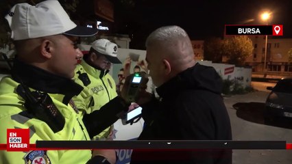 Bursa'da alkollü sürücü 21 bin lira ceza yedi, gazeteciden borç istedi
