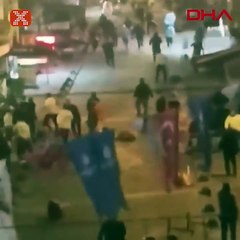 Taksim'de Bayern Münih taraftarı olay çıkardı
