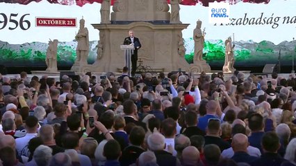 Viktor Orbán blasts the European Union in uprising anniversary speech