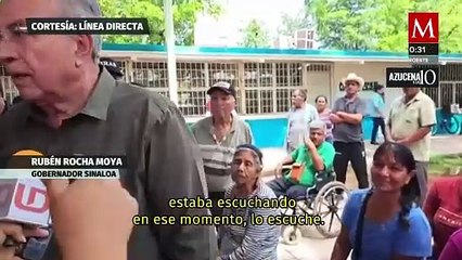 Gobernador de Sinaloa frente a la controversia de apoyos a afectados de Norma