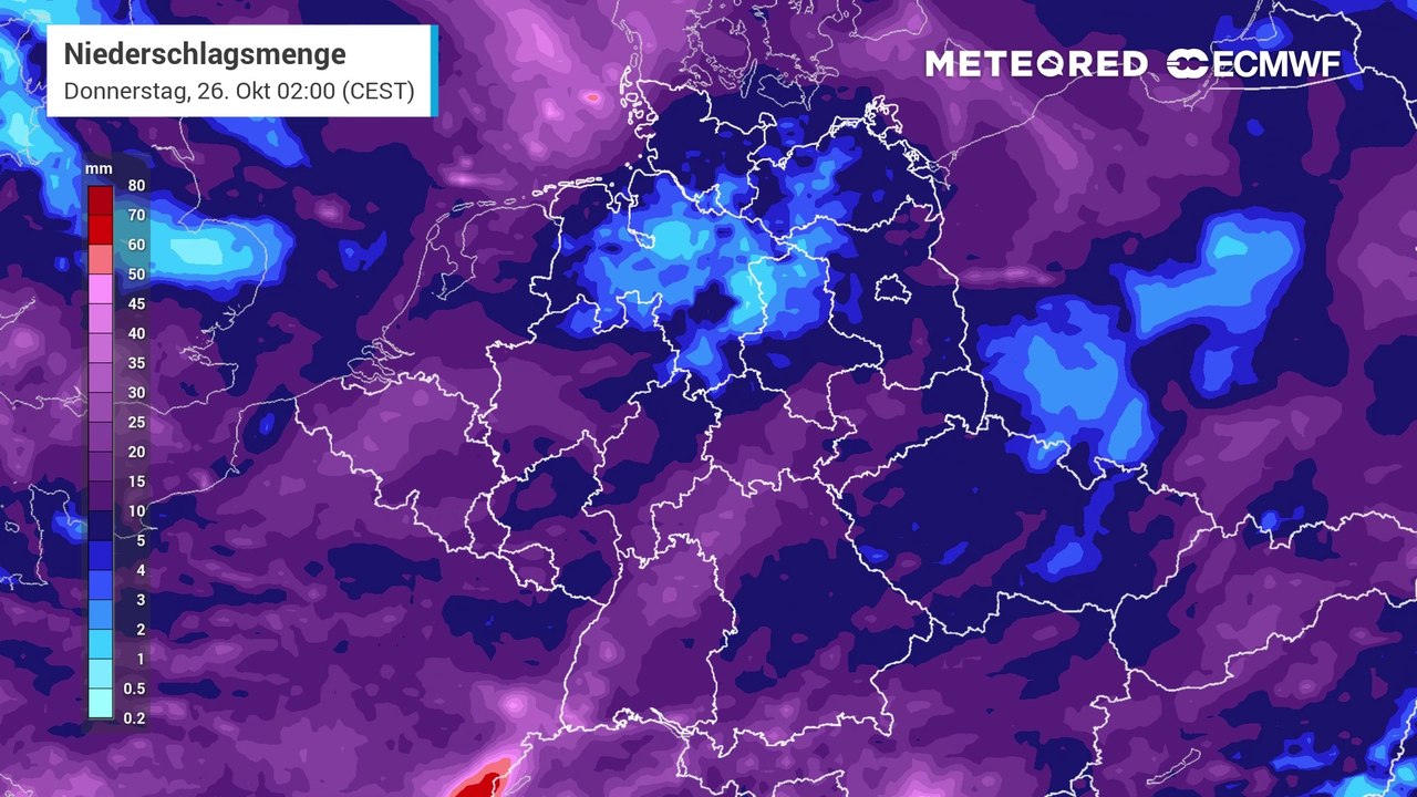 Erneut Hochwasser-Alarm in Deutschland, diesmal aber im Südwesten! Dort kommt es zu heftigen Niederschlägen!