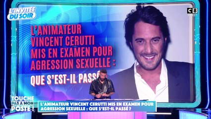 L’animateur Vincent Cerutti mis en examen pour agression sexuelle
