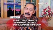 FX Rudy Singgung KTA PDIP Gibran Jika Resmi Jadi Cawapres Prabowo