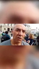 849-Trieste Secondo anniversario dei fatti del Porto intervista  alessandro Gallo