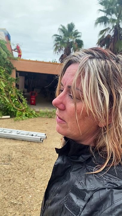 "J'ai entendu un bruit sourd, comme si ma maison s'envolait": sa maison sinistrée par les intempéries, une habitante de Vidauban témoigne