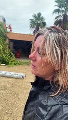 "J'ai entendu un bruit sourd, comme si ma maison s'envolait": sa maison sinistrée par les intempéries, une habitante de Vidauban témoigne