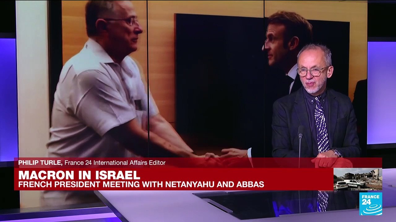 Macron visits Israel