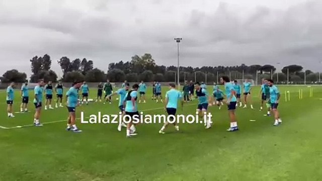 Lazio | Rifinitura pre-Feyenoord a Formello