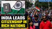 Indians Top the List of Immigrants Gaining Citizenship in Wealthy Nations | Oneindia News