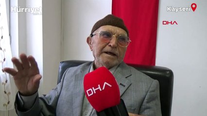 13 yaşındayken Atatürk'ü gören Mükremin dede, o günleri unutamıyor