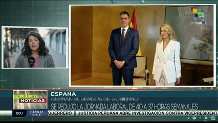 Partido Socialista y Coalición de Sumar cierran acuerdo de gobierno