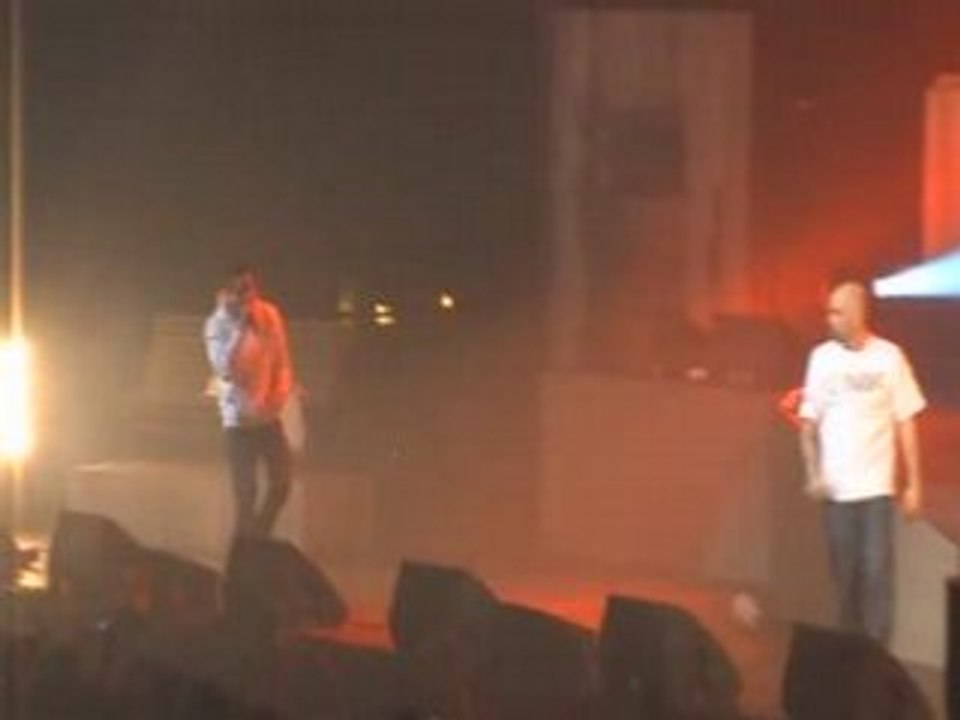 Concert de SINIK au zenith 2008 feat L'ALGERINO