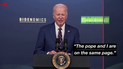 Biden Spoke with Pope Francis About the War in Israel