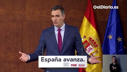 Sánchez: "Hace 4 años España cambió su rumbo tras una década de respuesta neoliberal que causó tanto sufrimiento"