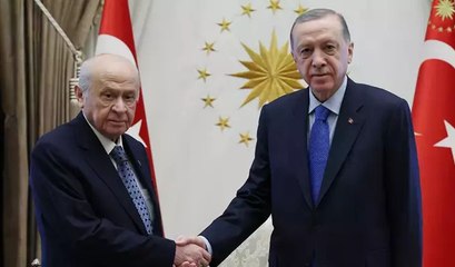 Cumhurbaşkanı Erdoğan, MHP Genel Başkanı Bahçeli ile görüşecek