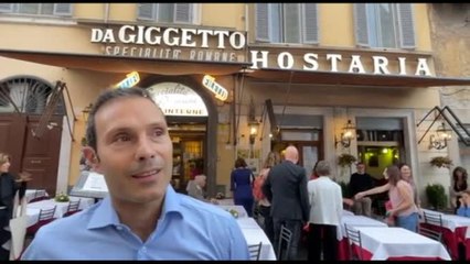 Al Ghetto di Roma festa per 100 anni di Giggetto: "Vogliamo la pace"