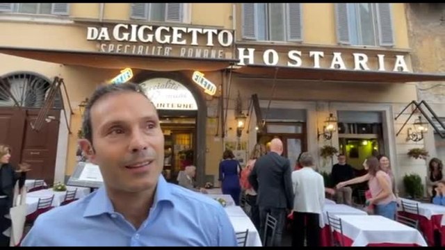 Al Ghetto di Roma festa per 100 anni di Giggetto: Vogliamo la pace