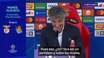 BENFICA - REAL SOCIEDAD | RUEDA de PRENSA de Imanol ALGUACIL | DIARIO AS