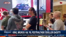 King, Migros 100.yıl Festivali'nde ödüller dağıttı