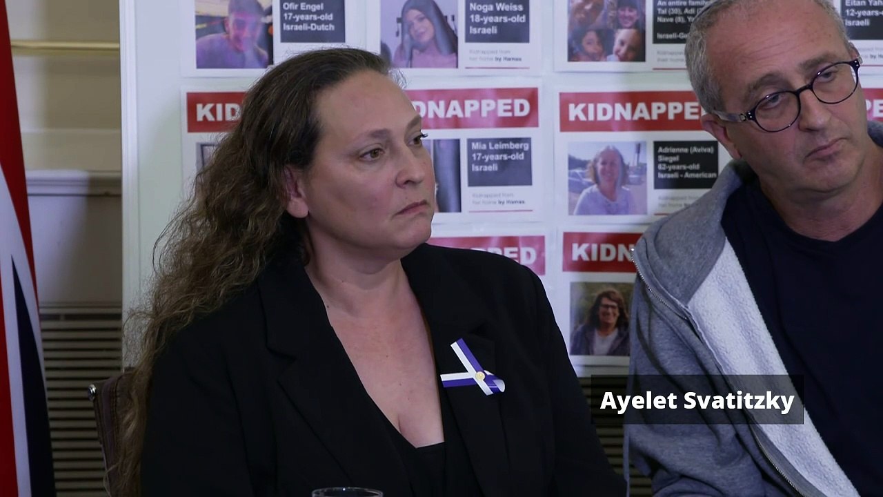 Families of British-Israeli hostages speak of suffering