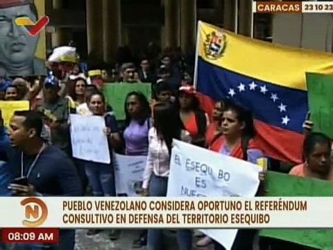 Caraqueños consideran oportuno el referendo consultivo por la defensa del territorio Esequibo