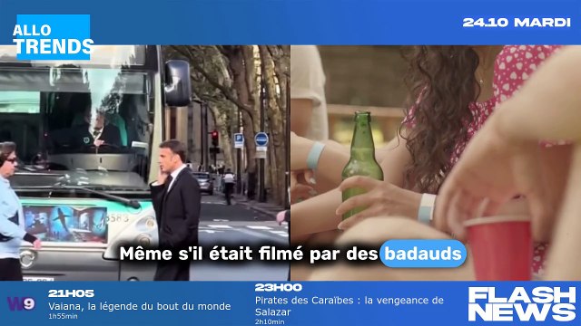 Emmanuel Macron se promène incognito dans les rues de Paris - Brigitte Macron préoccupée