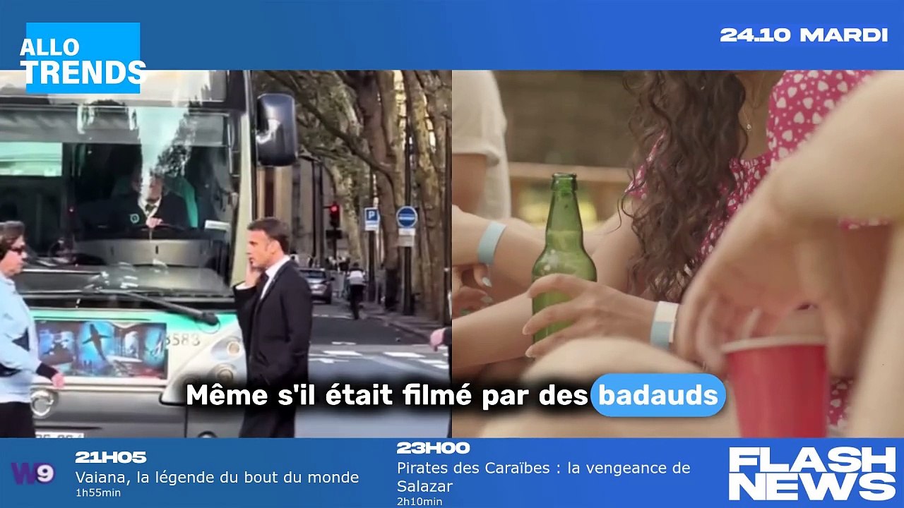 Emmanuel Macron se promène incognito dans les rues de Paris - Brigitte Macron préoccupée