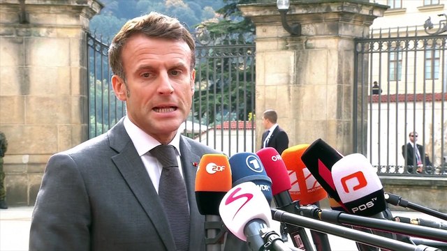 Macrón le traslada a Israel el apoyo de Francia contra el terrorismo