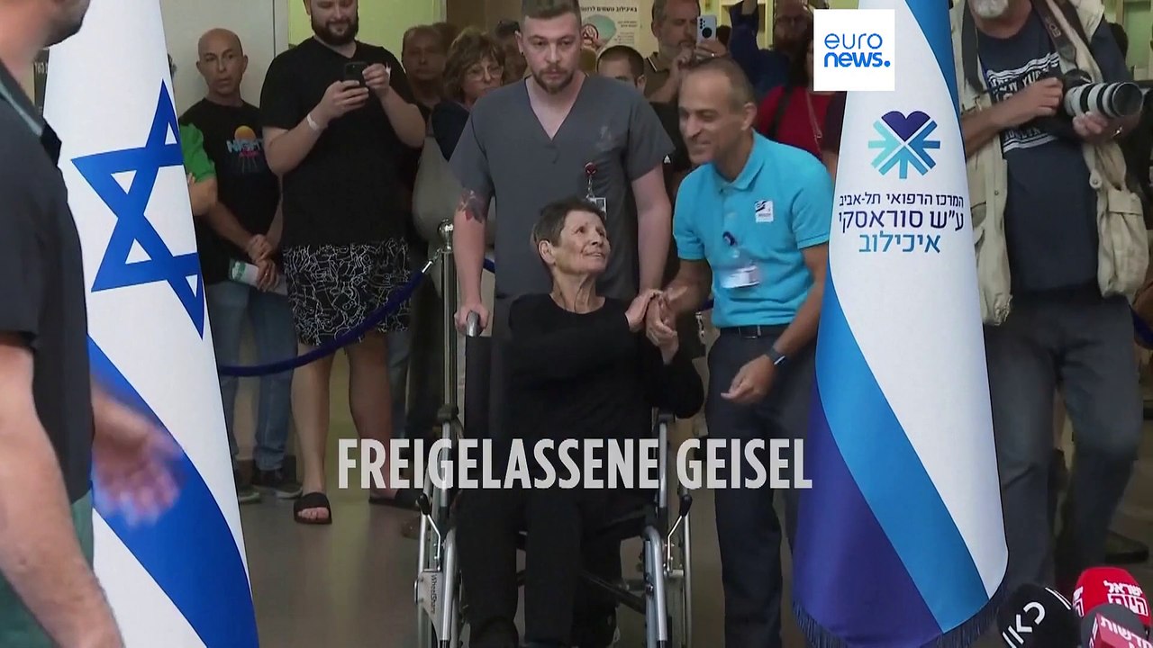 Yocheved Lifshitz (85) aus Israel berichtet von Hamas-Geiselhaft: 'Wir wurden in Gaza gut behandelt'