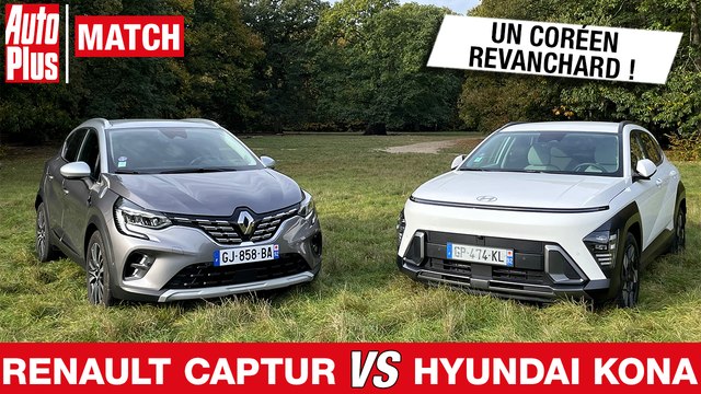 RENAULT CAPTUR VS HYUNDAI KONA : duel de SUV compacts ! - MATCH