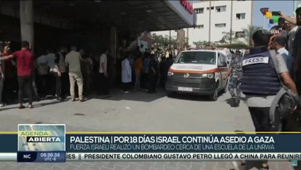 Israel bombardea cerca de una escuela de la Unrwa, en Gaza