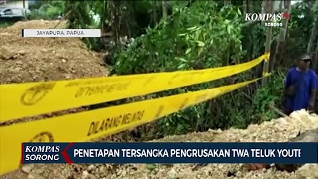 Mantan Anggota DPRD Jayapura Jadi Tersangka Pengrusakan TWA Teluk Youtefa