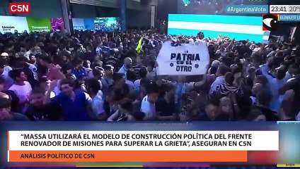 Download Video: “Massa utilizará el modelo de construcción política del Frente Renovador de Misiones para superar la grieta”, aseguran en C5N