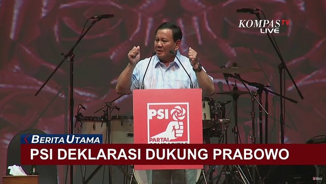 PSI Deklarasi Dukungan untuk Prabowo Subainto-Gibran Rakabuming Raka di Pilpres 2024!