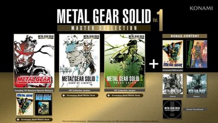 Metal Gear Solid Master Collection Vol 1 - Tráiler de Lanzamiento