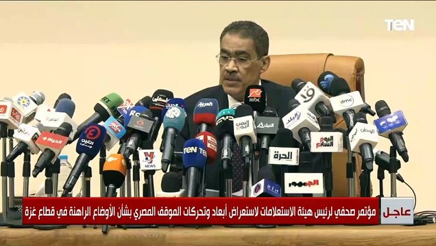 رئيس هيئة الاستعلامات: الموقف المصري الثابت هو ضرورة حل القضية الفلسطينية وفقا لحل الدولتين