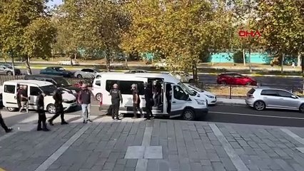 Tekirdağ merkezli operasyonda yakalanan 16 şüpheliden 9'u adliyeye sevk edildi