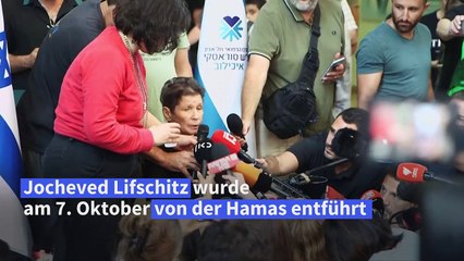 Freigelassene Hamas-Geisel: "Sie haben uns gut behandelt"