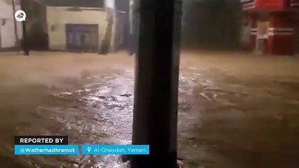 Cyclone Tej causes severe flooding in Yemen and Oman