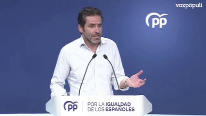 El PP avisa: El acuerdo entre PSOE y Sumar es "papel mojado" sin el visto bueno de Puigdemont