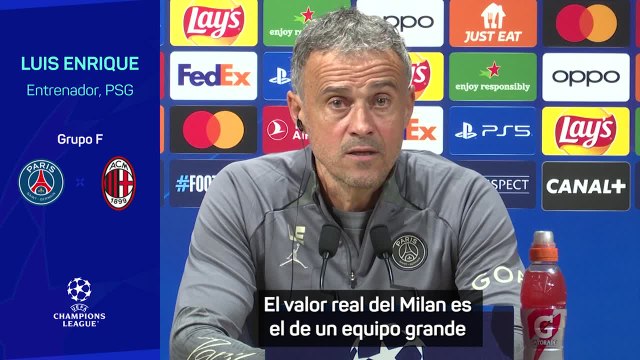 RUEDA DE PRENSA de LUIS ENRIQUE | PSG - MILÁN: MBAPPÉ, LEAO...