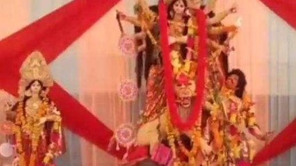 चित्तौड़गढ़: बंगाली समाज की महिलाओं ने खेला सिंदूर, देखें VIDEO