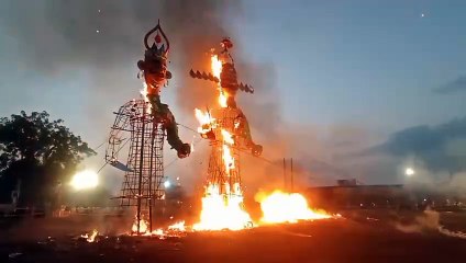 घुटनों के बल भी कुछ पल अड़ा रहा दशानन, आखिर में दंभ हुआ चूर-चूर